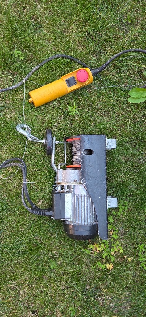 Electrische kabeltakel, Doe-het-zelf en Bouw, Ophalen, Gebruikt, Elektrisch