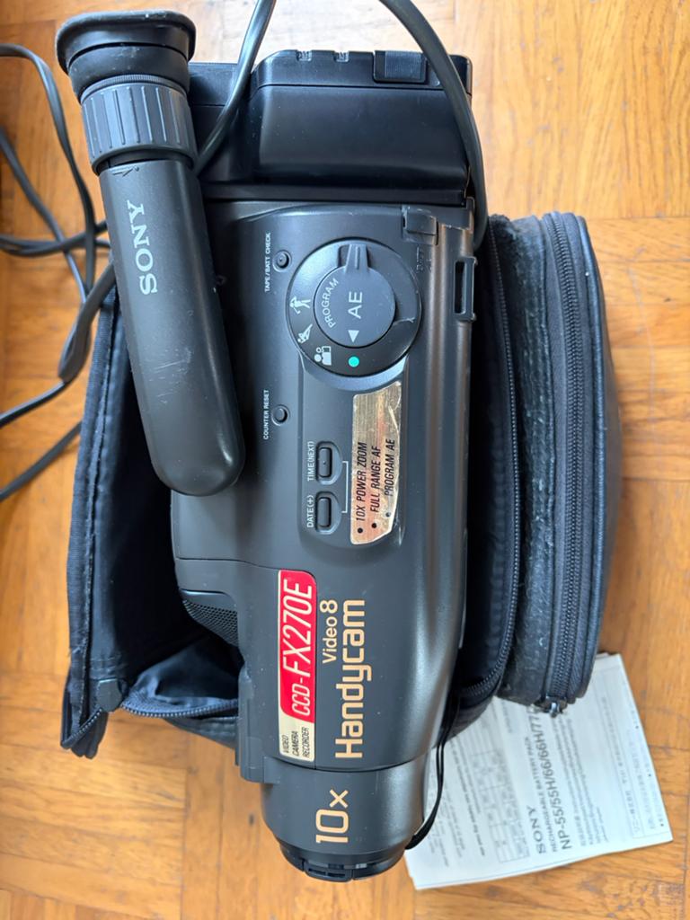 Sony Handycam CCD-FX270E, Ophalen of Verzenden, Hi 8, Camera