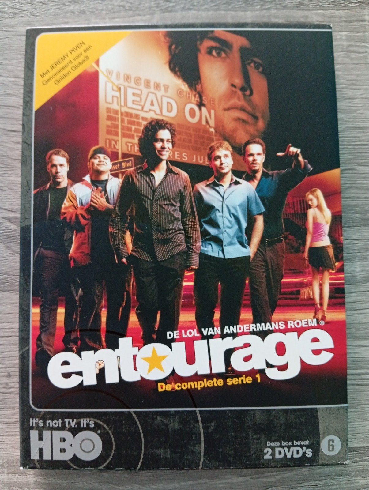 Entourage saison 1 série télévisée dramatique avec boîte DVD, À partir de 6 ans, Enlèvement ou Envoi, Matériel bonus, Drame