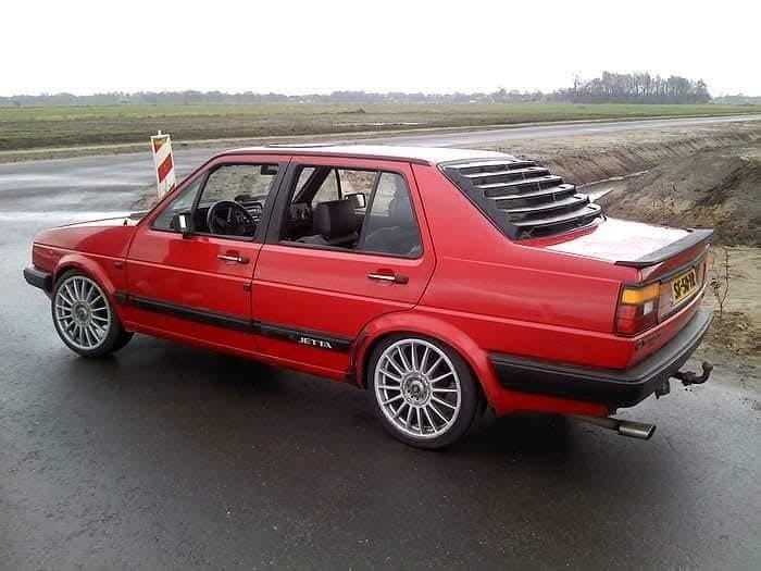 Achterraam Louvre Thermoform Jetta 2 Mk2, Auto-onderdelen, Ophalen