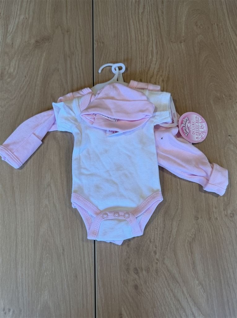 4-Delige Prematuren Set - 100% Katoen, Kinderen en Baby's, Kinderkleding | Overige, Ophalen of Verzenden, Zo goed als nieuw