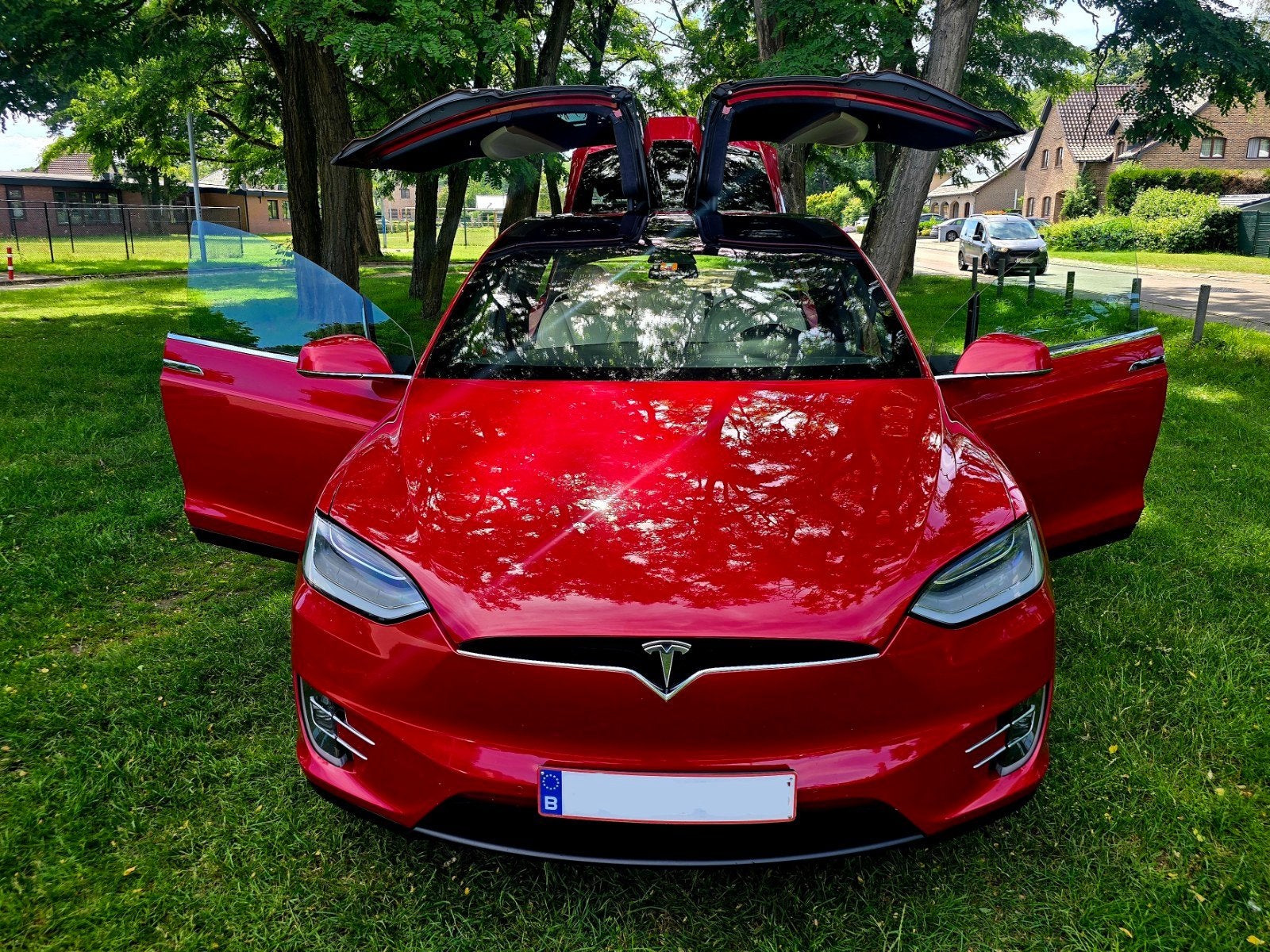 ‼️TESLA MODEL X 100D LONG RANGE‼️✅️FREE SUPERCHARGE, Automaat, Model X, Beige, Elektrisch
