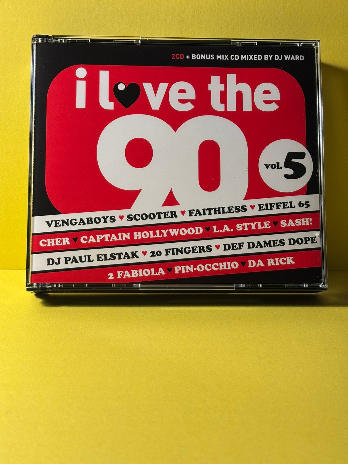 I love the 90’s vol.5 / zeldzaam nieuwstaat, Cd's en Dvd's, Cd's | Dance en House, Verzenden, Zo goed als nieuw