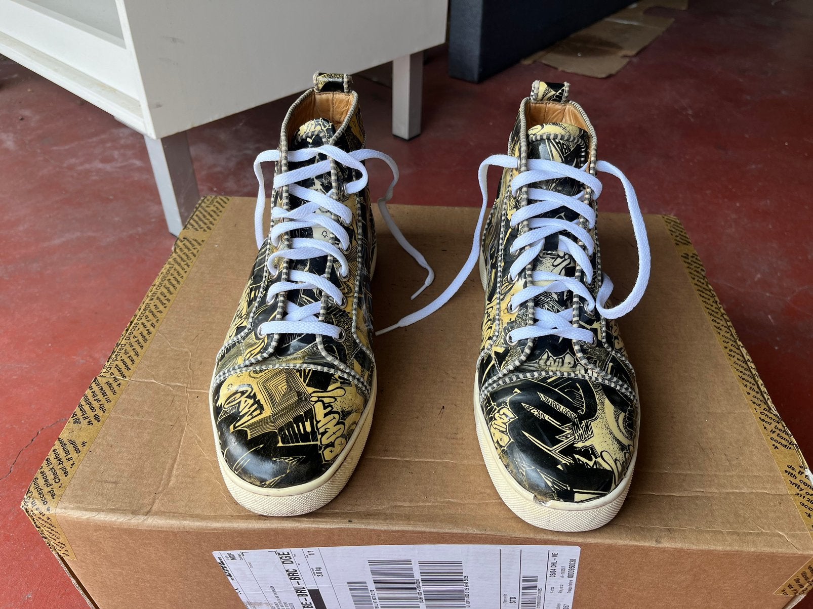 Basket Christian Louboutin, Enlèvement ou Envoi, Porté
