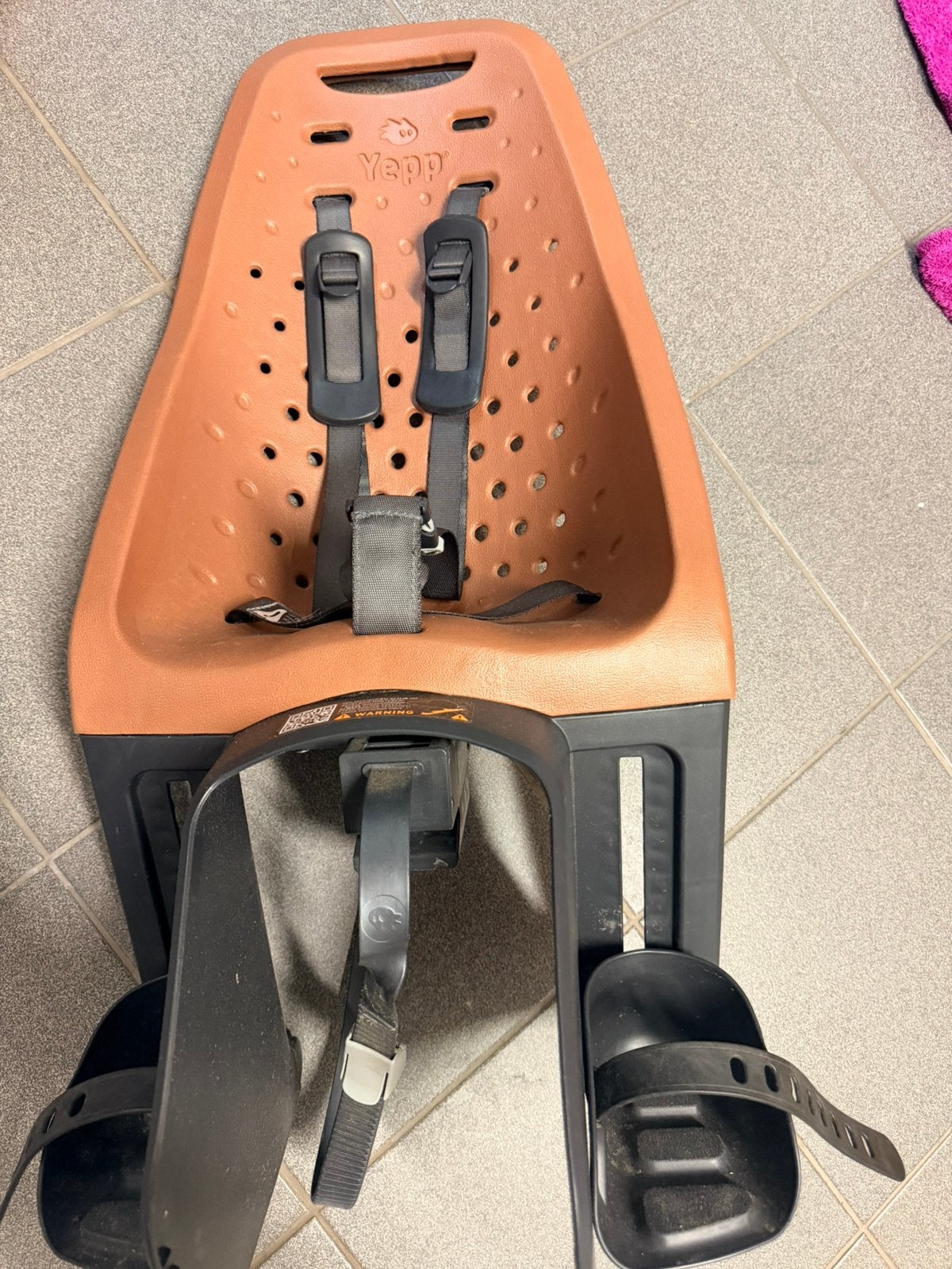 Fietsstoel yepp, Achterzitje, Ophalen, 15 t/m 25 kg, Gebruikt