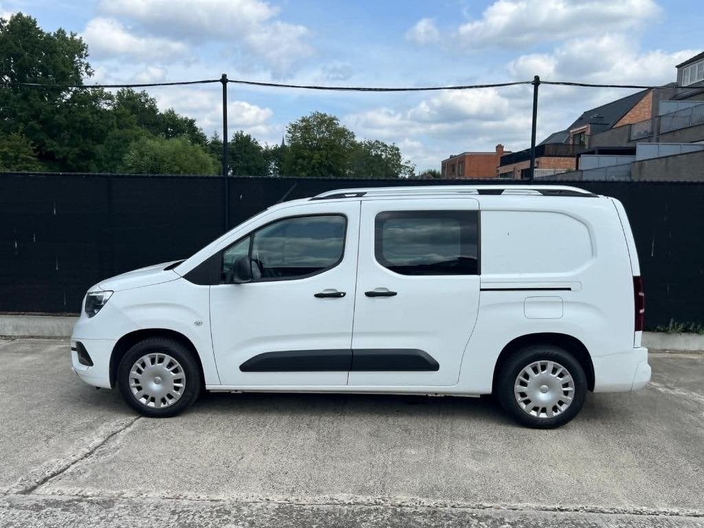 opel combo lichte vracht- dubbele cabine, Auto's, Opel, Stof, Euro 6, Wit, Handgeschakeld