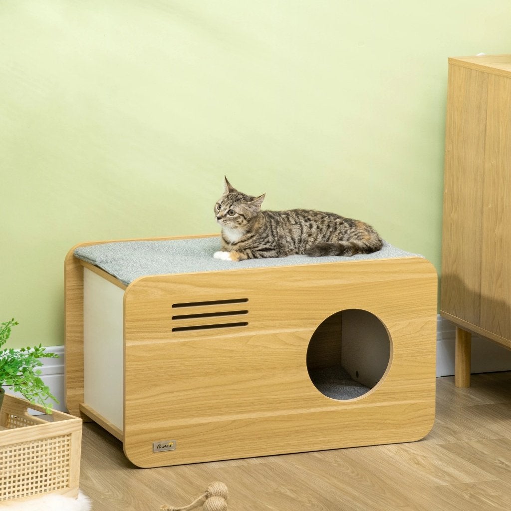 kattenhuis, Dieren en Toebehoren, Ophalen, Zo goed als nieuw