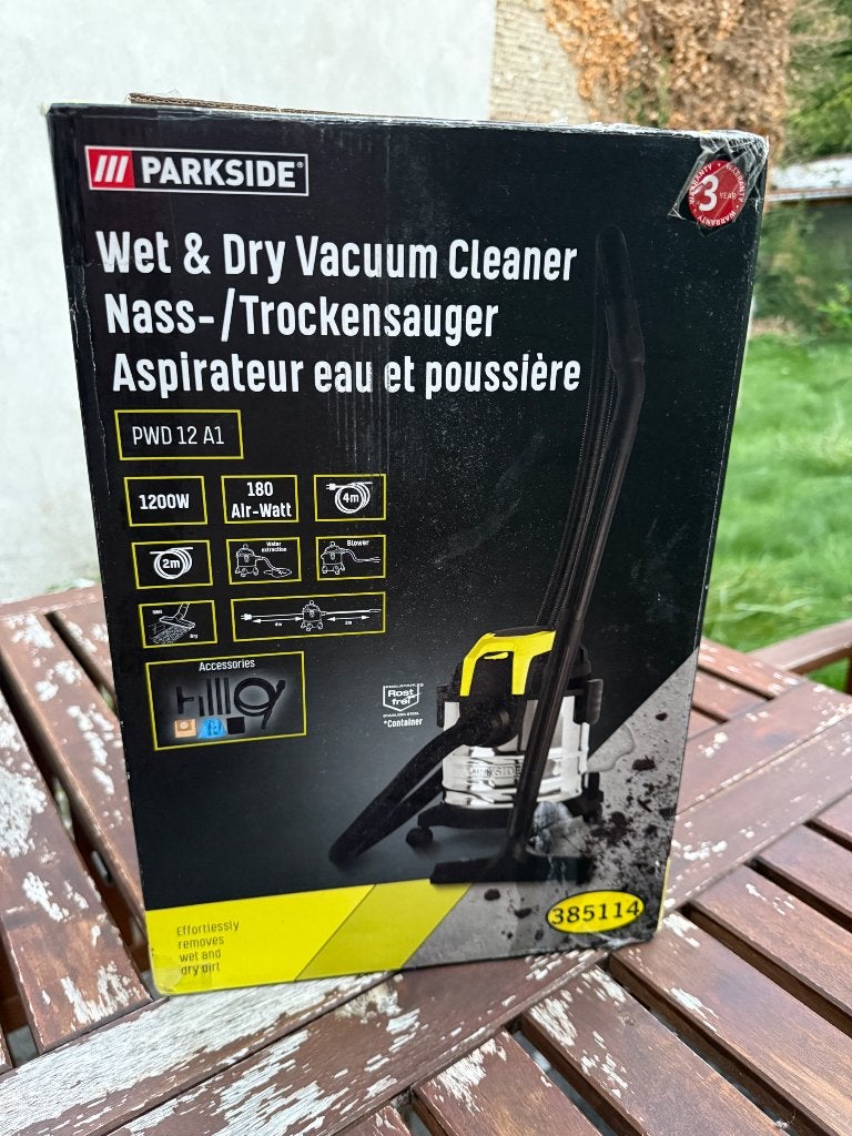 Aspirateur eau et poussière + sacs, Electroménager, Enlèvement ou Envoi, Autres marques, Comme neuf, Nettoyeur combiné