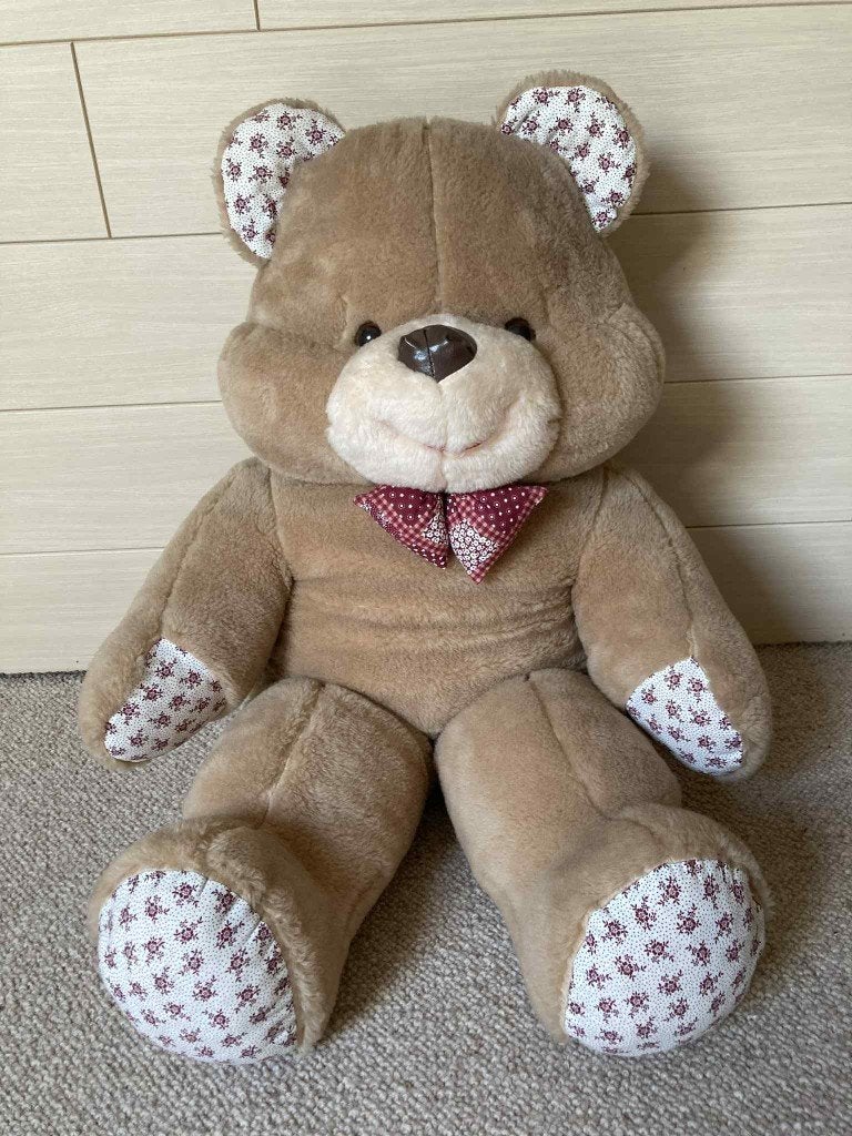 grote knuffel beer (90 cm), Ophalen, Zo goed als nieuw, Beer, Groot (groter dan 80 cm)