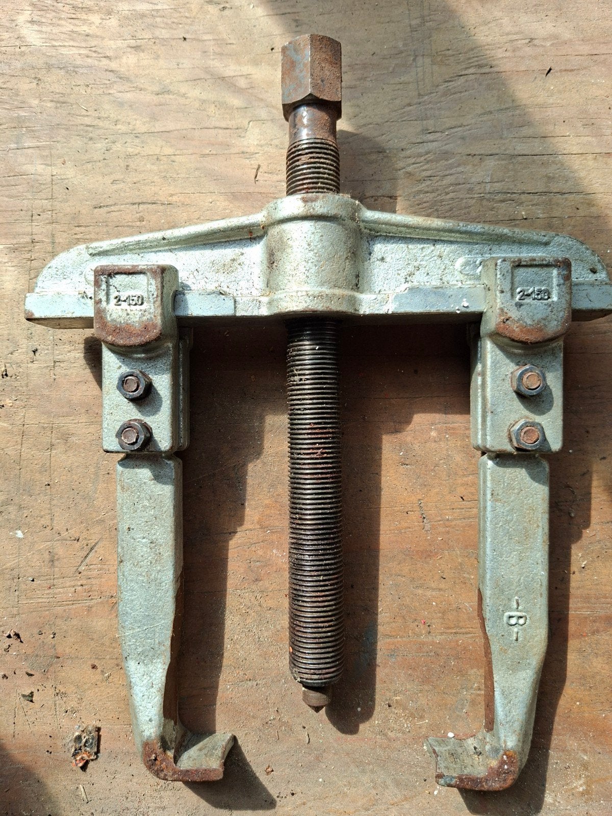 polietrekker, Gebruikt, Schroeven, Ophalen of Verzenden, Inox