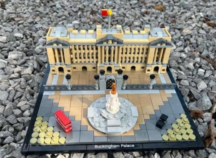 Lego architecture 21029 buckingham palace CIB(retired), Ophalen, Zo goed als nieuw, Complete set, Lego