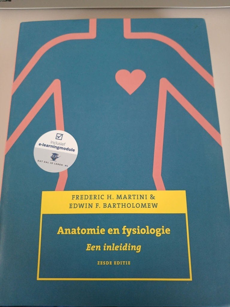 Anatomie en fysiologie - een inleiding, Boeken, Ophalen, Zo goed als nieuw, Hogeschool, Pearson