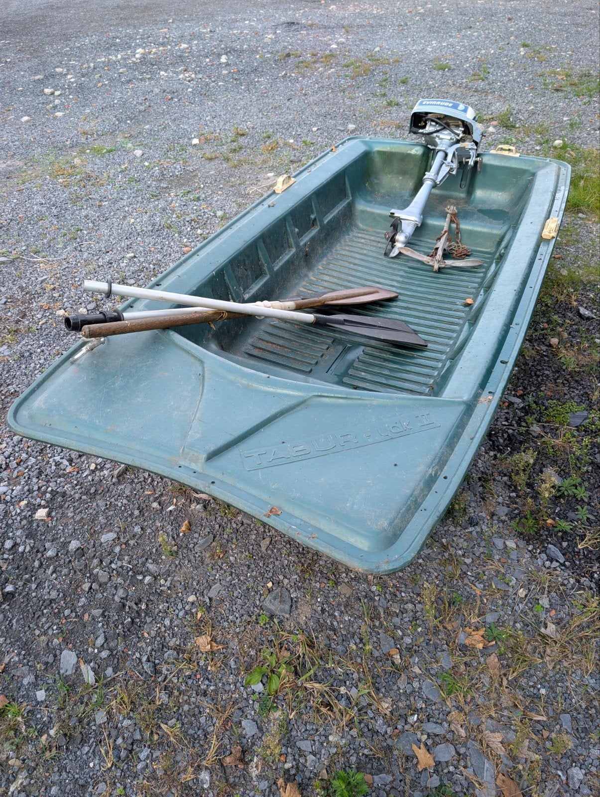 Barque de pêche avec moteur, Ophalen, Gebruikt