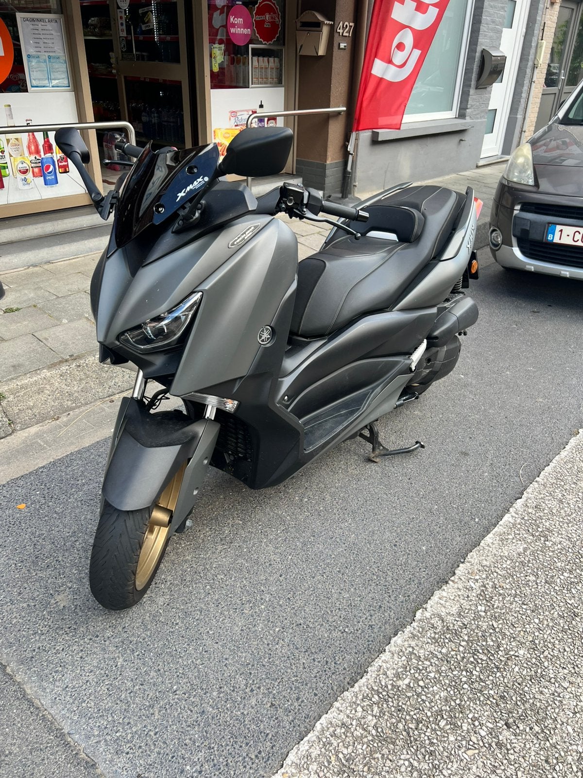 yamaha xmax 125 tech max, Fietsen en Brommers, Scooters | Yamaha, Ophalen, Zo goed als nieuw