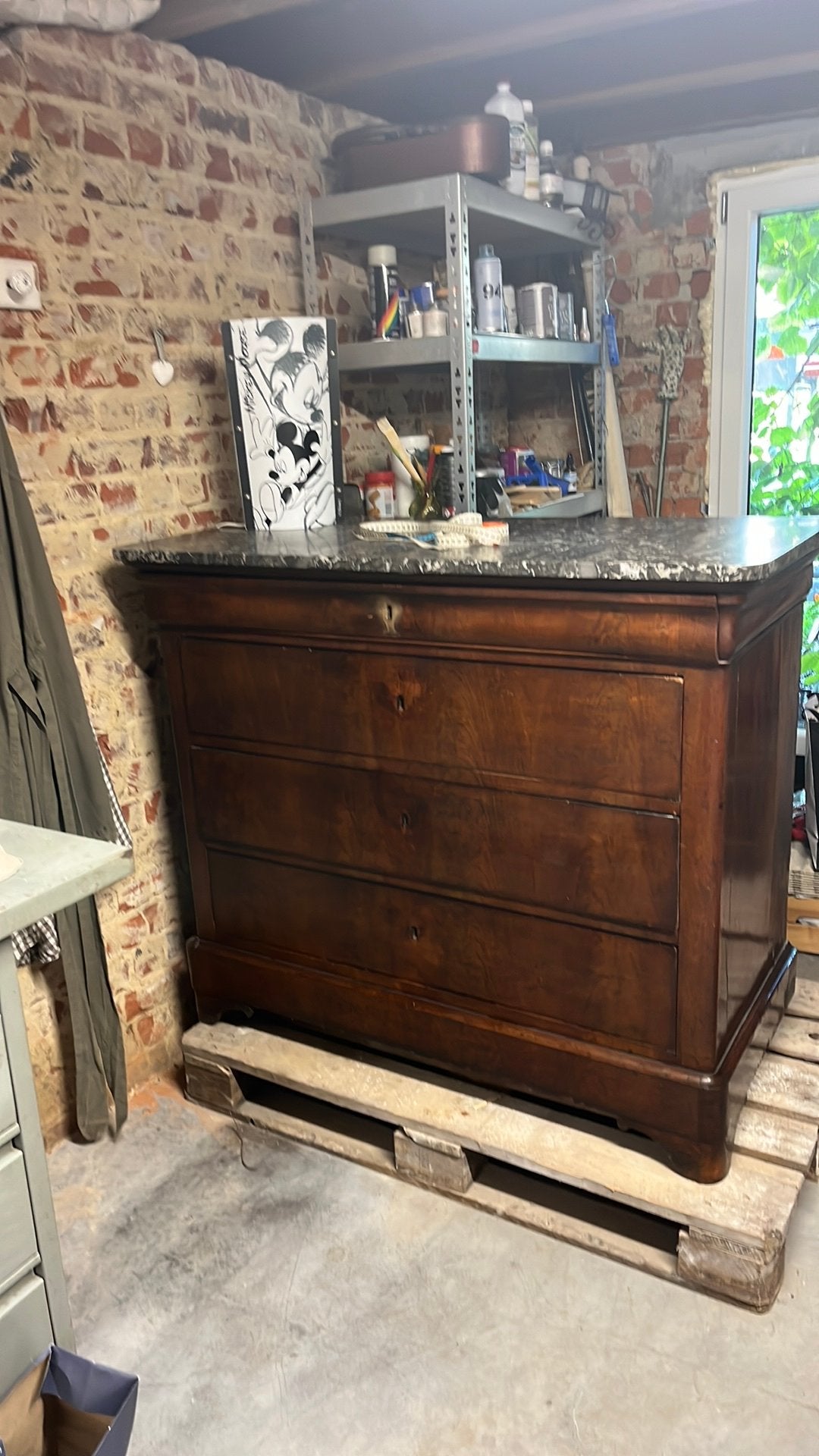 Antieke franse commode., Ophalen