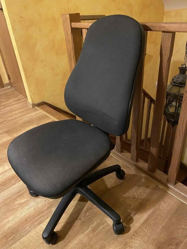 Chaise de bureau noire, Enlèvement, Comme neuf, Noir, Chaise de bureau