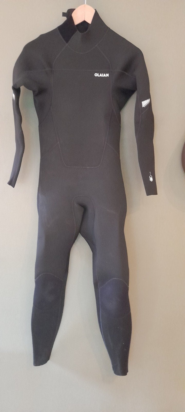 wetsuit Olaian 4/3mm. zo goed als nieuw, small (maat S), Sports nautiques & Bateaux, Enlèvement ou Envoi, Combinaison étanche