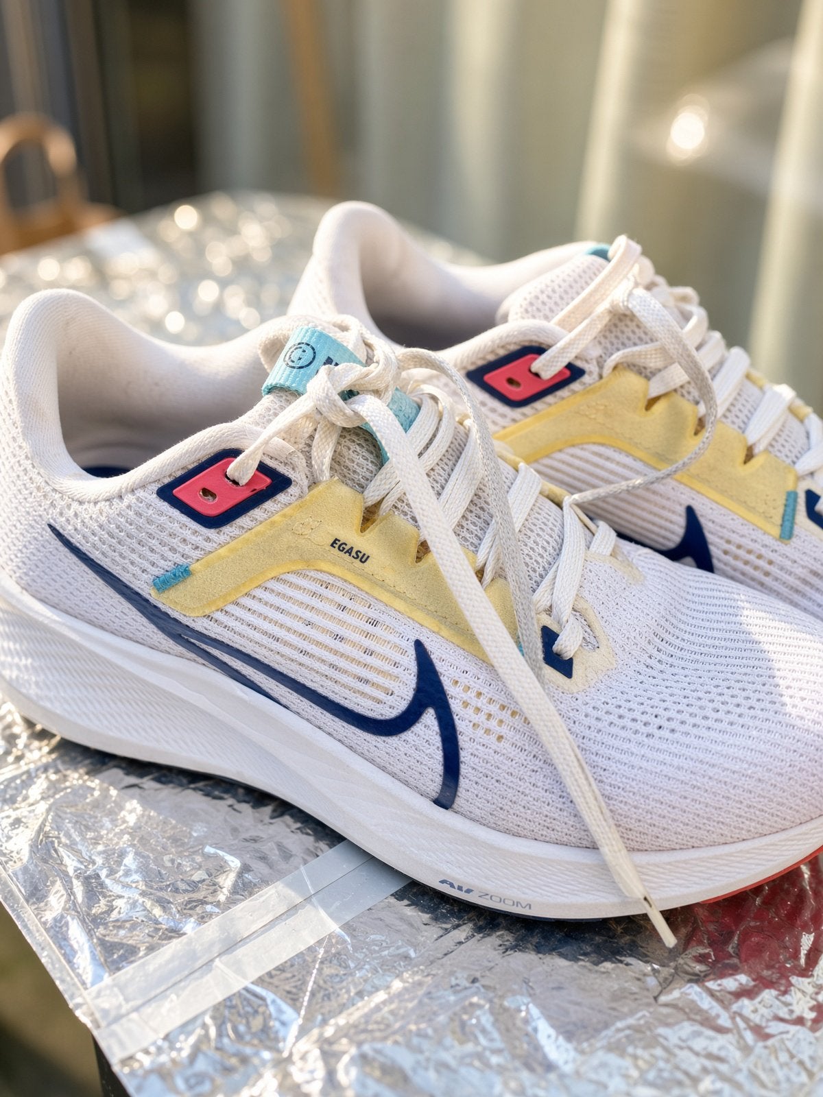 Nike Air Zoom Pegasus 40 maat E40 te koop!, Ophalen of Verzenden, Zo goed als nieuw, Wit