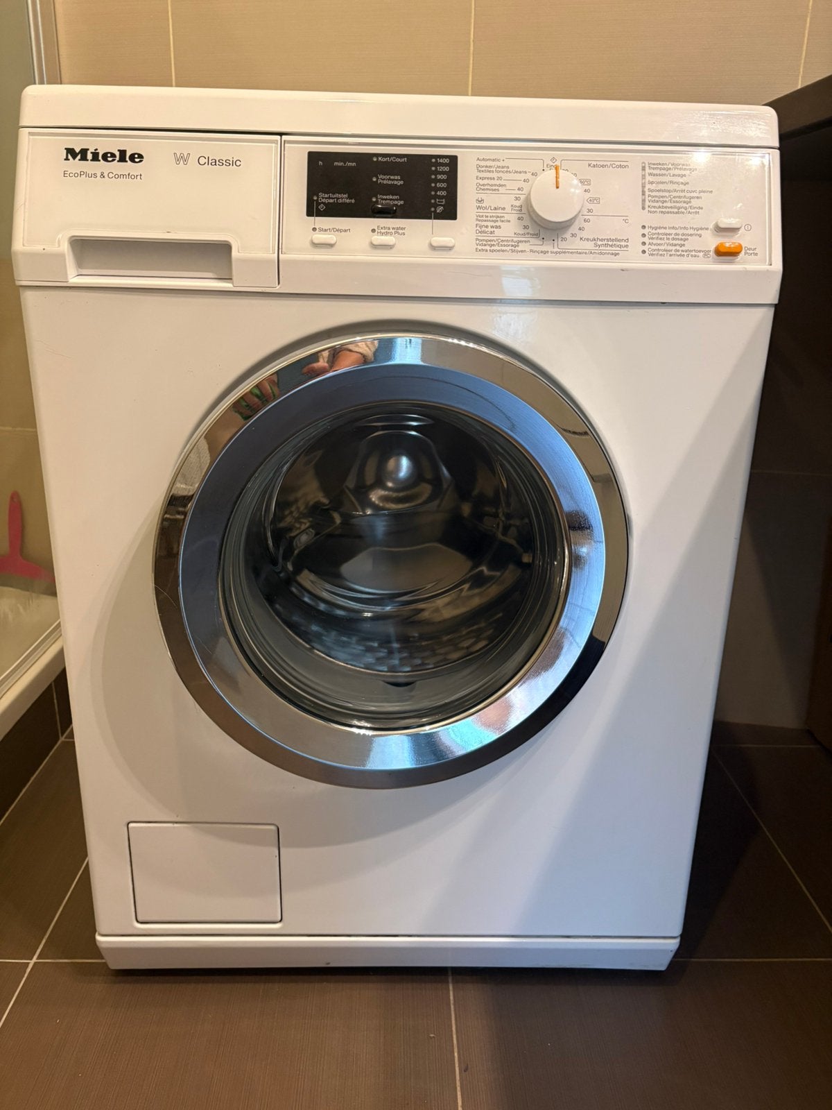 Wasmachine Miele W Classic Eco Plus Comfort 1400 ( 2016), 6 à 8 kg, Enlèvement, Comme neuf, 1200 à 1600 tours
