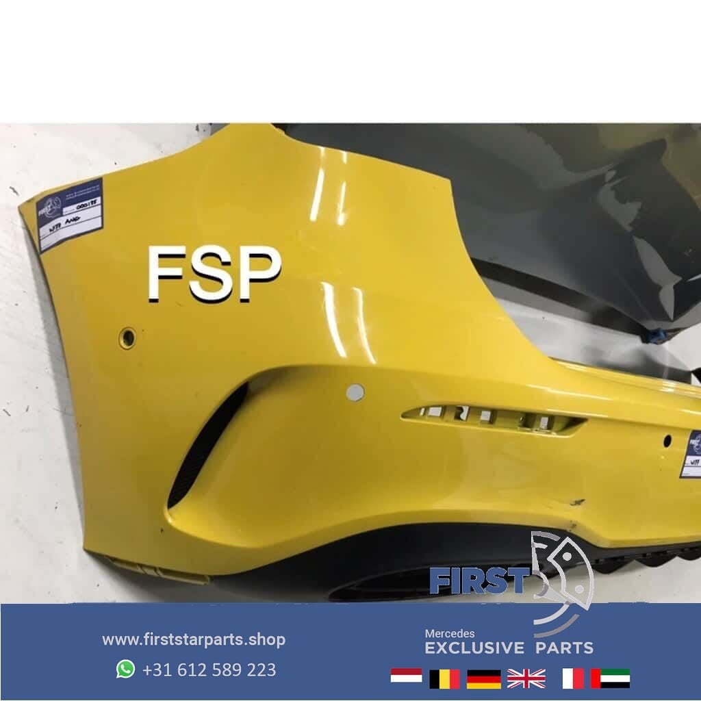 W177 AMG ACHTERBUMPER + Diffuser Mercedes A Klasse 2018-2021, Gebruikt, -, Ophalen of Verzenden, Achter