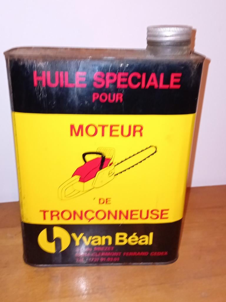 Scie à chaîne vintage pour bidon d'huile, Enlèvement ou Envoi