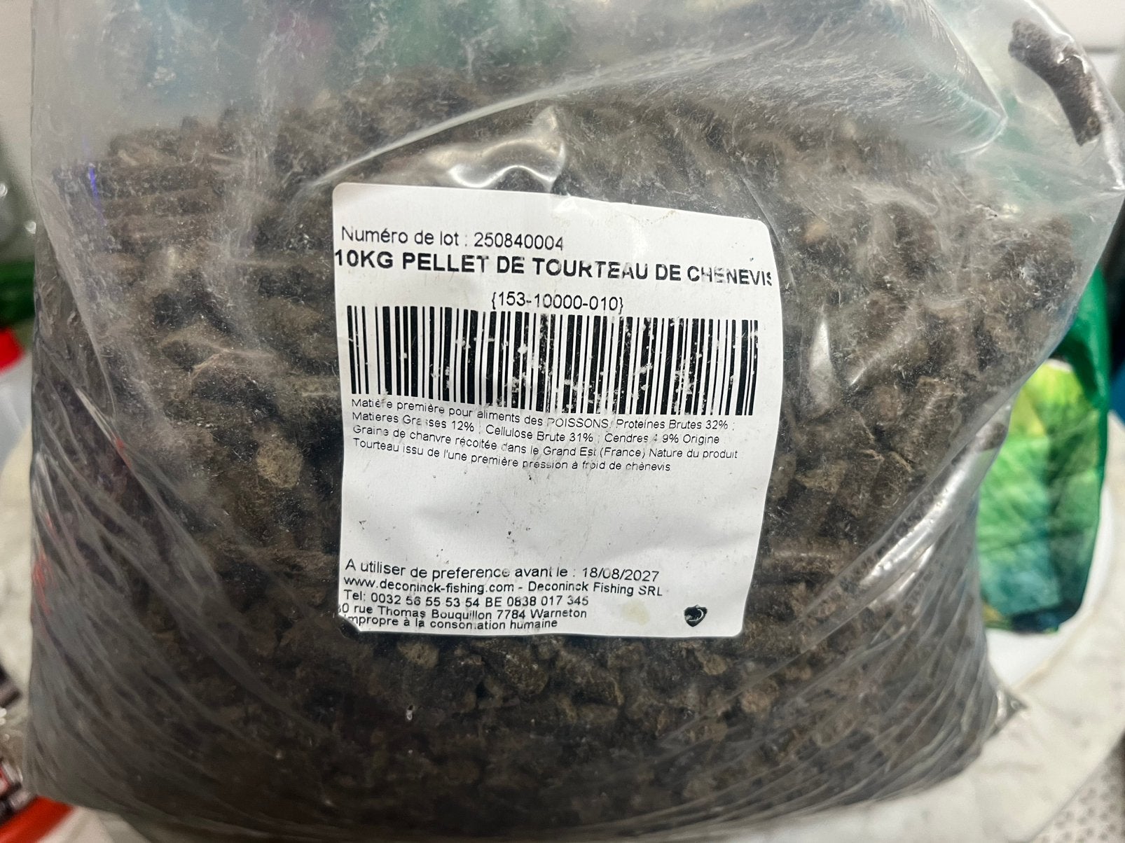 Pellets chenevis 8kilo, Enlèvement ou Envoi, Neuf, Ligne fixe