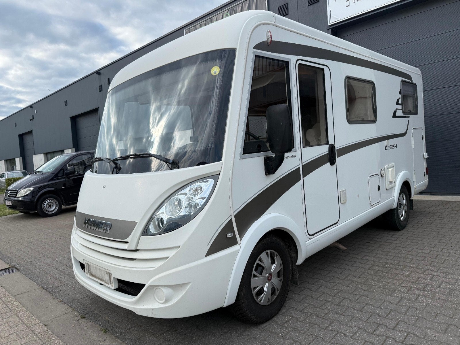 hymer EX414 Fiat Ducato 2.3Jtd Bouwjaar 2016 117500km, Integraal, Chemisch toilet, Fiat, L-zit