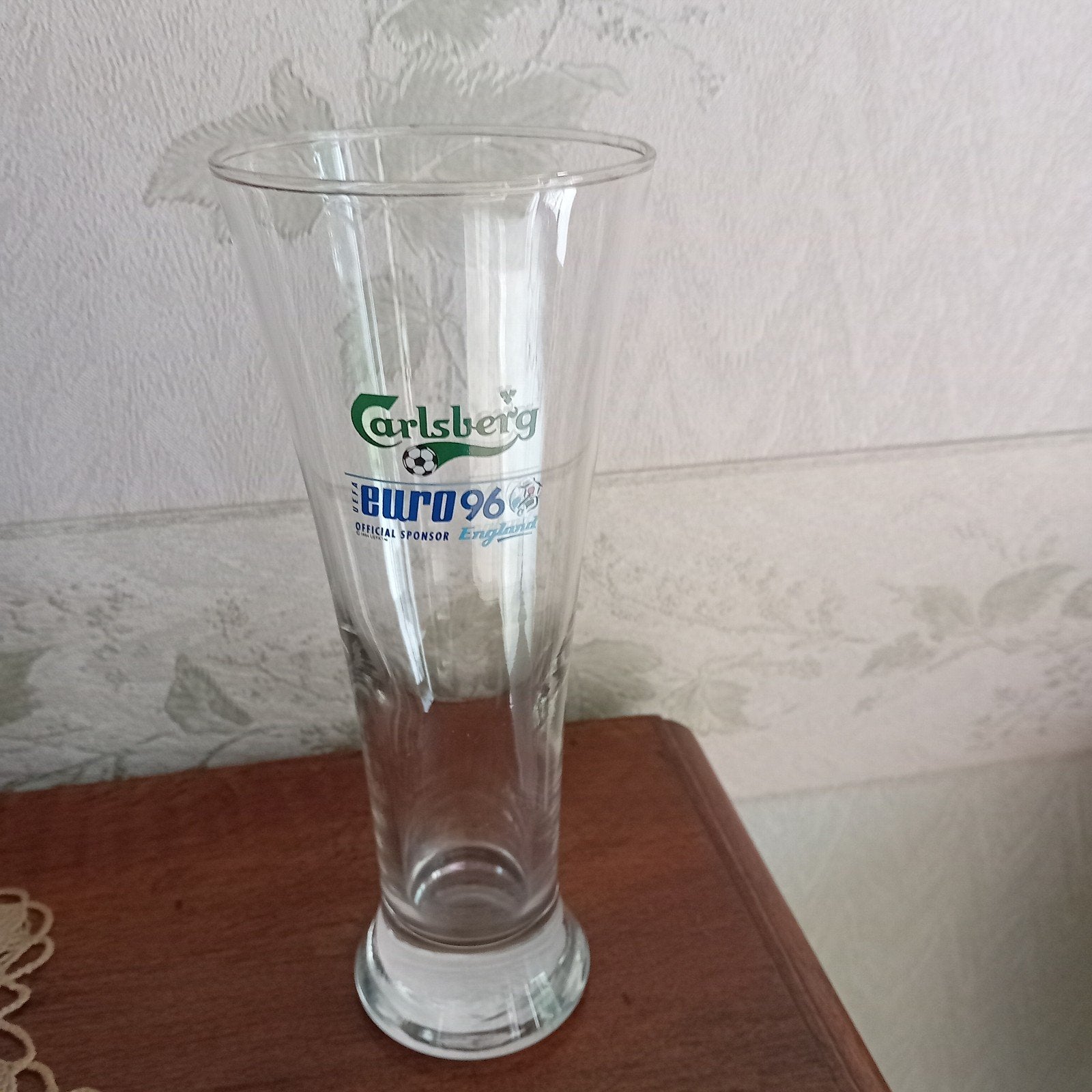 1 verre à bière Carlsberg Euro 96, Collections, Enlèvement