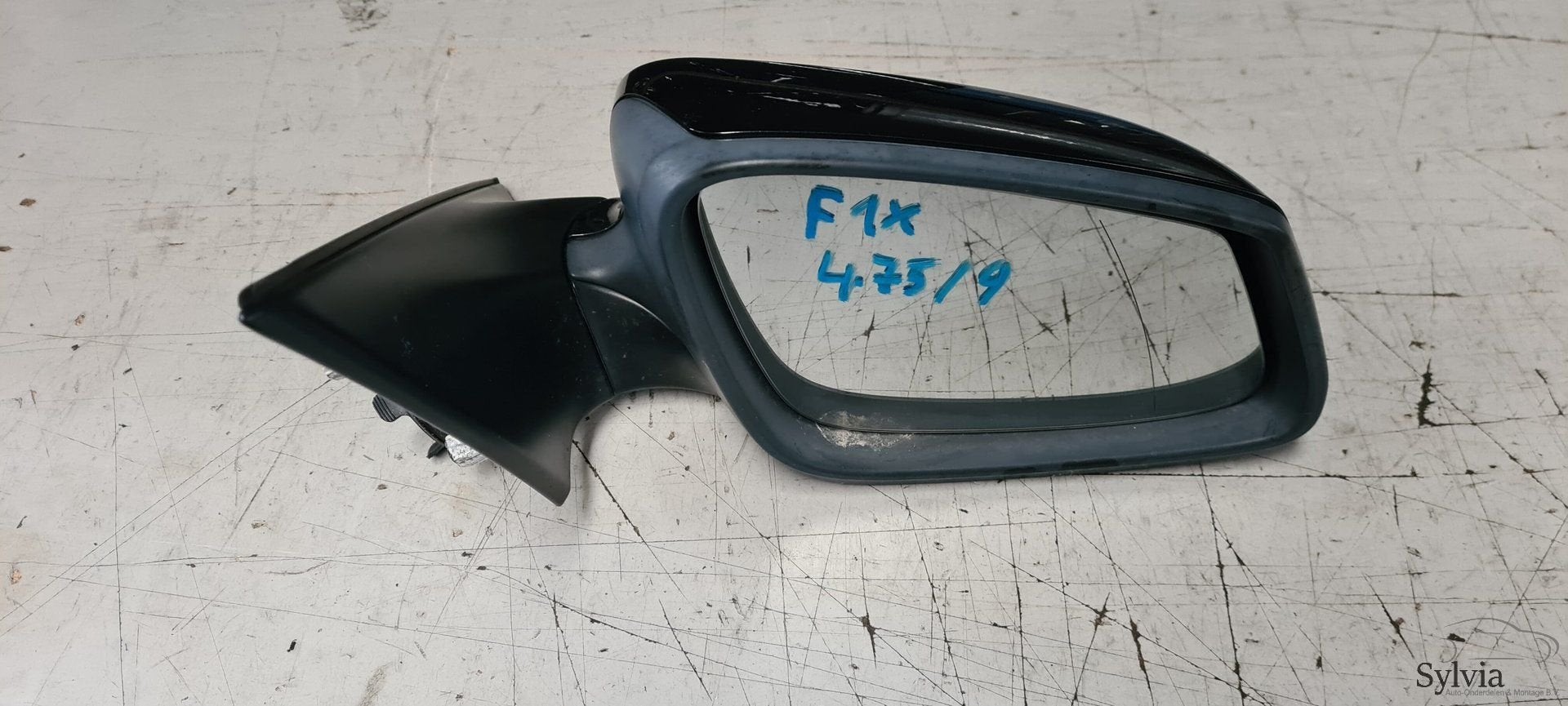 Buitenspiegel Rechts Bijrijderskant BMW 5 Serie F10 F11 Blac, Gebruikt, -, -, Ophalen of Verzenden
