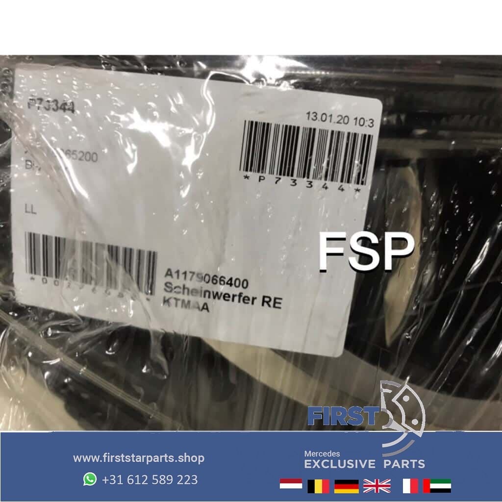A1179065200 W117 CLA LED Bi Xenon KOPLAMP RECHTS Mercedes 20, Utilisé, -, -, Enlèvement ou Envoi