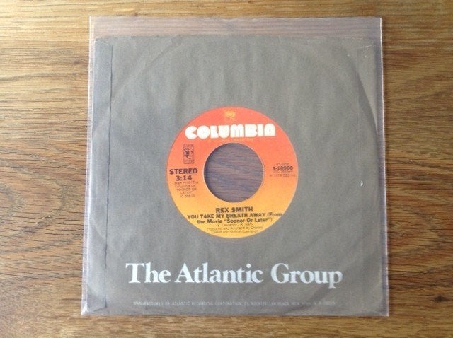 single rex smith, 7 inch, Ophalen of Verzenden, Beschermende buitenhoes, Rock en Metal