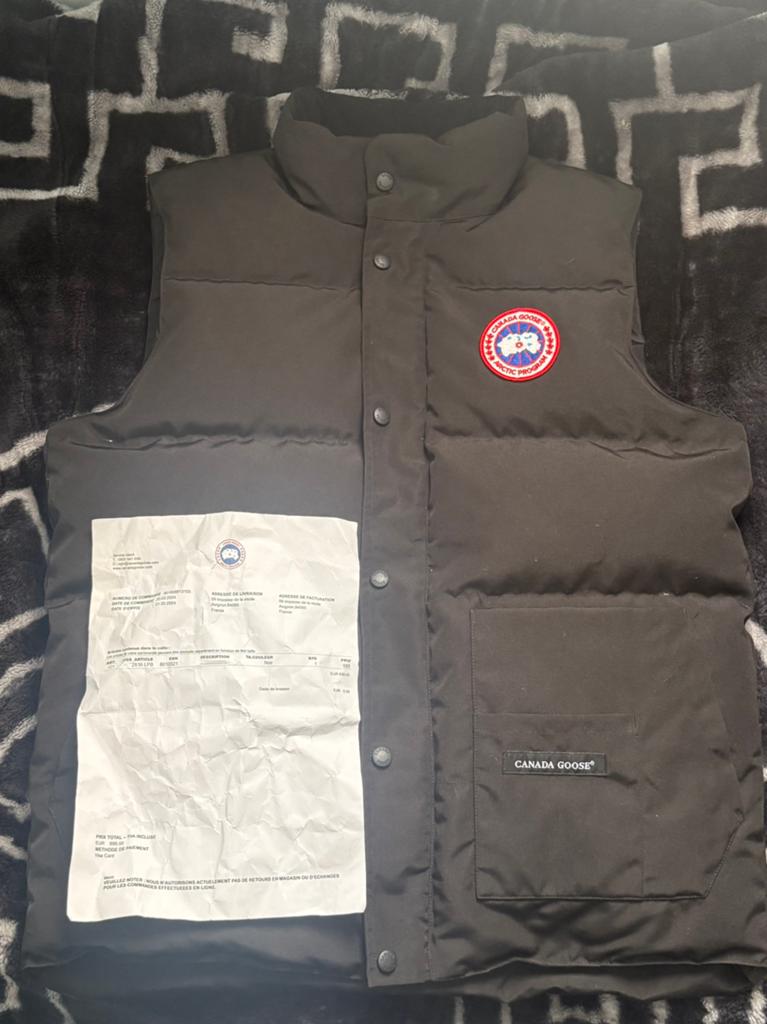 Bodywarmer Canada Goose L, Kleding | Heren, Bodywarmers, Zo goed als nieuw, Maat 52/54 (L), Zwart, Ophalen of Verzenden