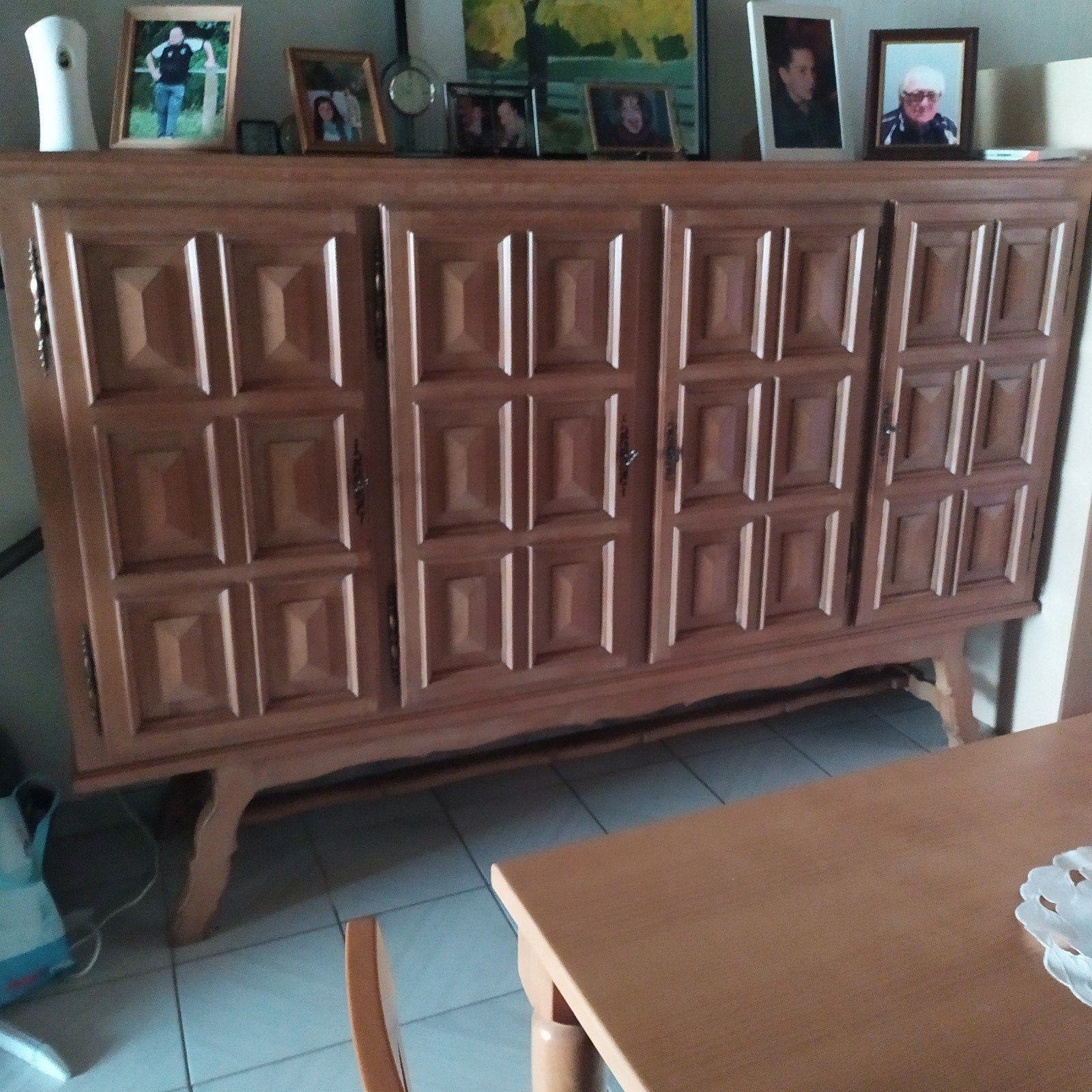 Grote dressoir kast, Ophalen