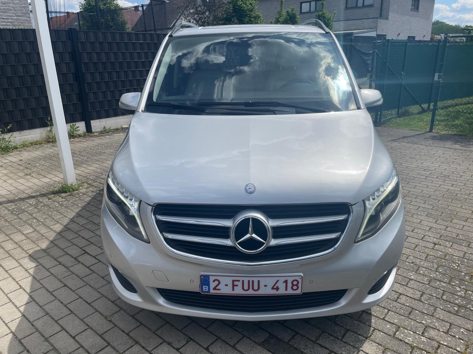 Mercedes-Benz V-klasse V250d Avantgarde Lang 2016, Auto's, Leder, Bedrijf, Diesel, Te koop
