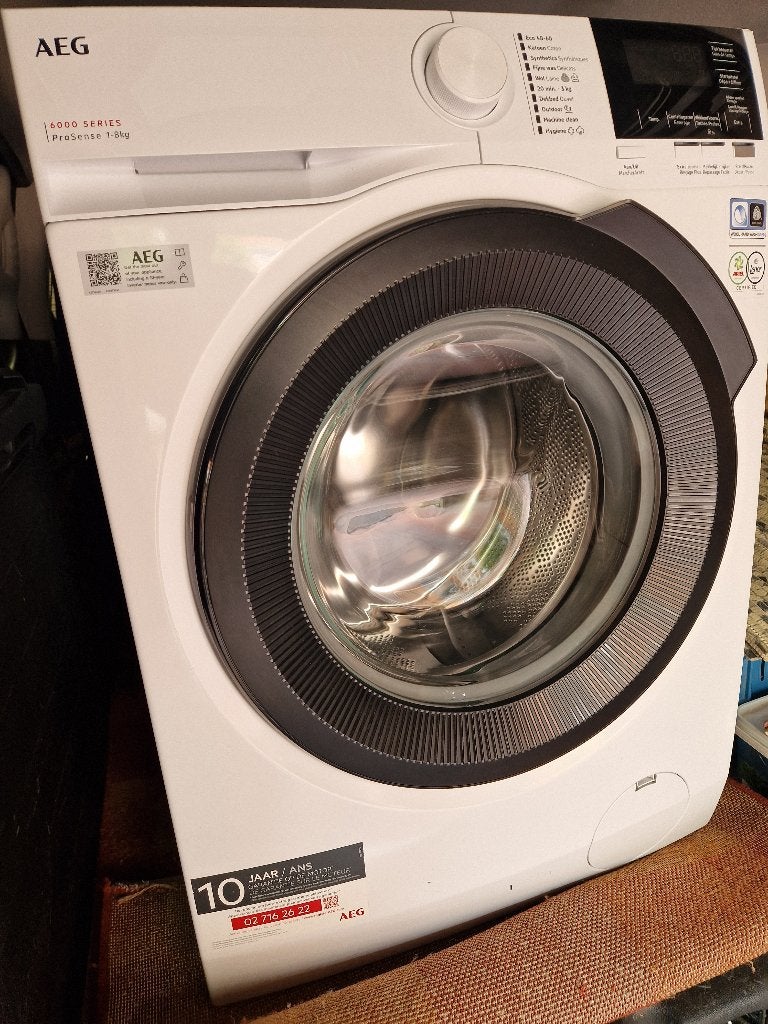 Machine à laver AEG 8kg A +++, Enlèvement, Comme neuf, Chargeur frontal