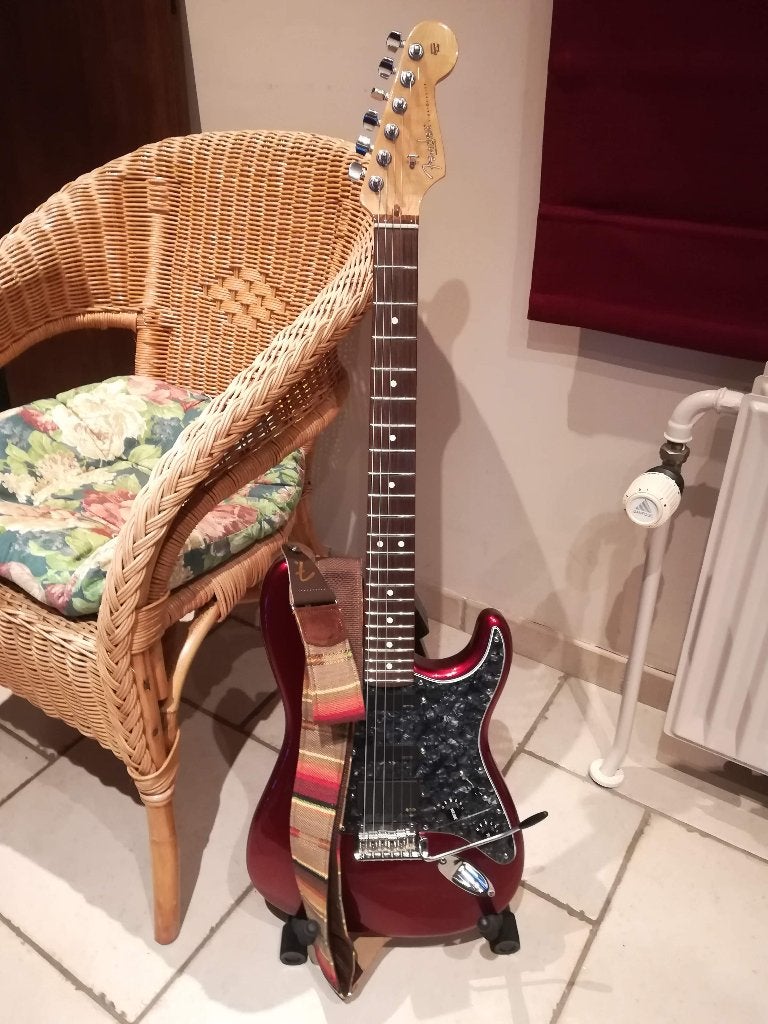 Fender Stratocaster USA 2009 Micro:EMG SL20 Steve Lukather, Muziek en Instrumenten, Snaarinstrumenten | Gitaren | Elektrisch, Ophalen of Verzenden