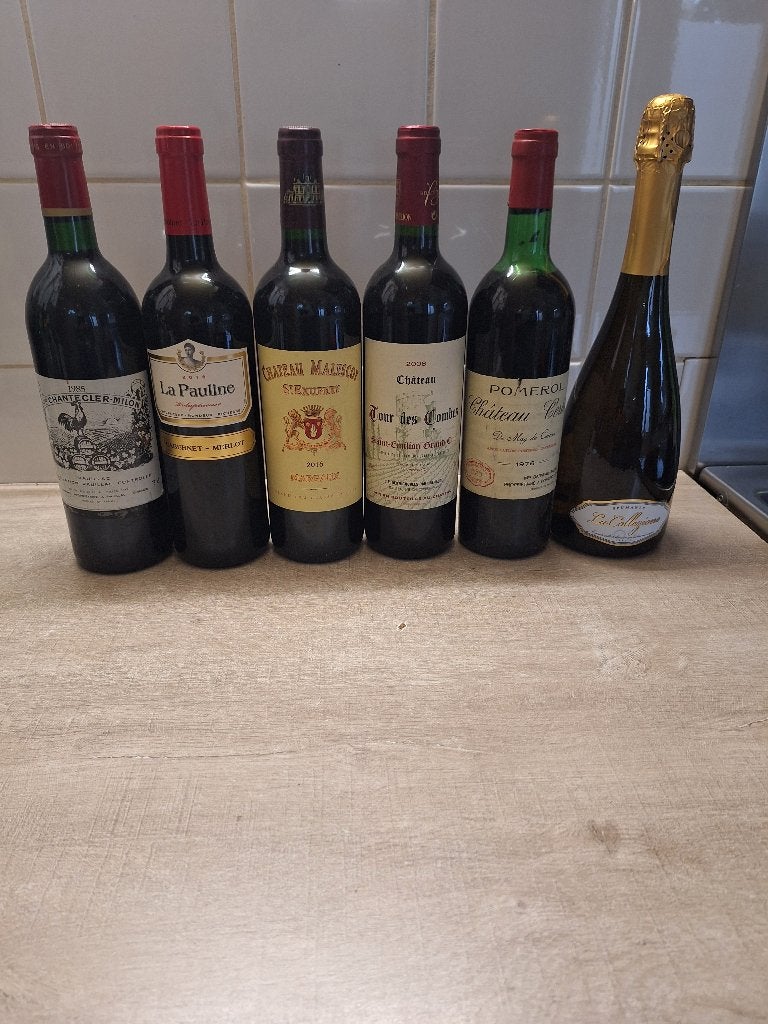 Wijnen te koop bieden, Verzamelen, Ophalen