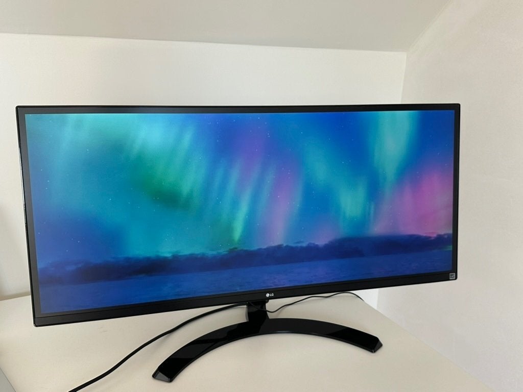 LG 34" breed scherm - ultrawide, Ophalen, HDMI, IPS, Kantelbaar