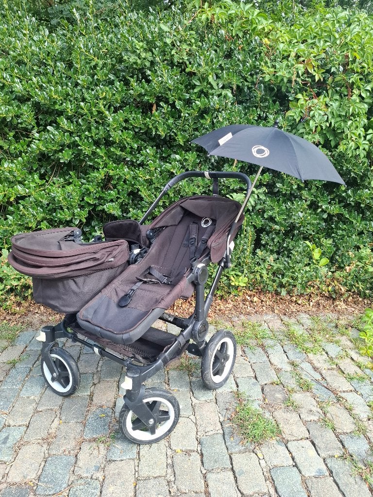 Bugaboo Donkey Twin, Gebruikt, Bugaboo, Luchtbanden, Ophalen