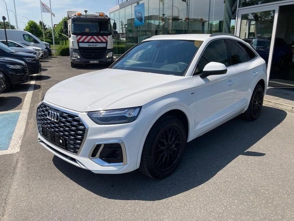 Audi Q5 Q5 SPORTBACK 50 TFSI  S-Line, Auto's, Automaat, 4 deurs, Zwart, Q5