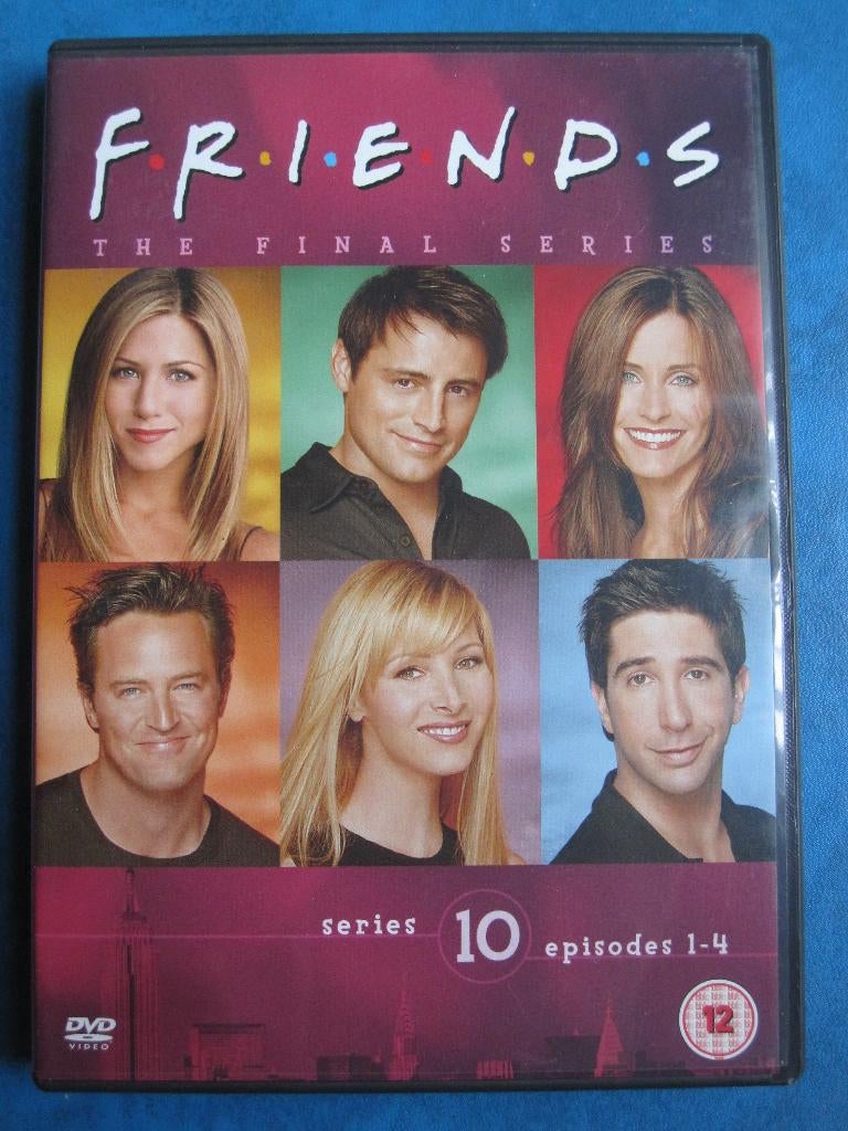 Friends Het laatste seizoen - Series 10 - Episodes 1-4, Vanaf 12 jaar, Ophalen of Verzenden, Zo goed als nieuw, Komedie