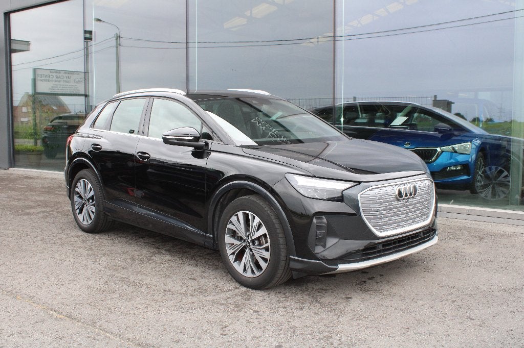 AUDI Q4 SPORTBACK E-TRON-35ADVANCED-S LINE, Auto's, Audi, Automaat, Leder en Stof, Zwart, SUV of Terreinwagen