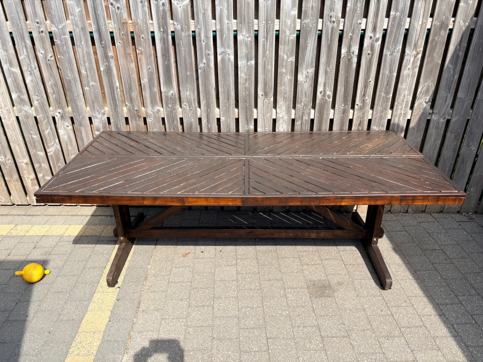 Ikea tuintafel NORRMANSÖ, Ophalen, Gebruikt, Hout