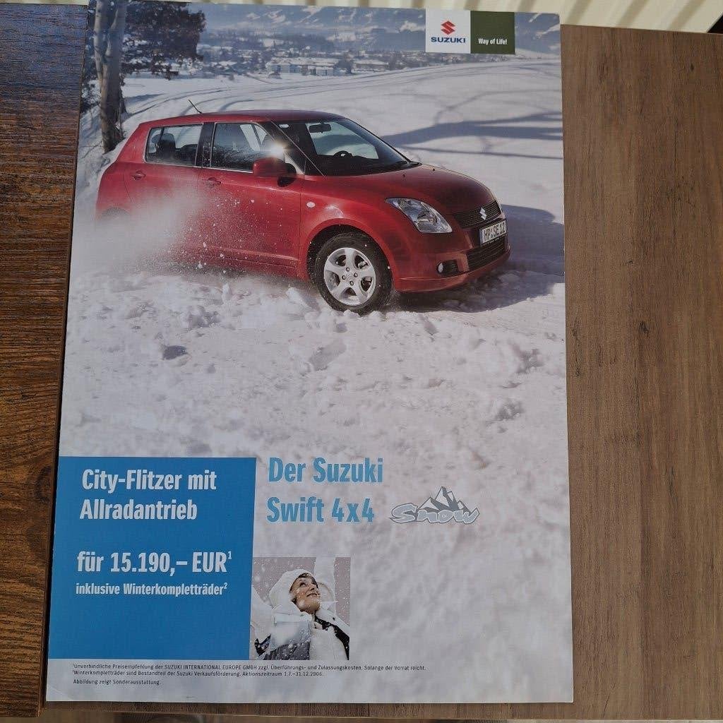 La Suzuki Swift 4x4 du 31 décembre 2006, Enlèvement ou Envoi, Neuf, Autres marques