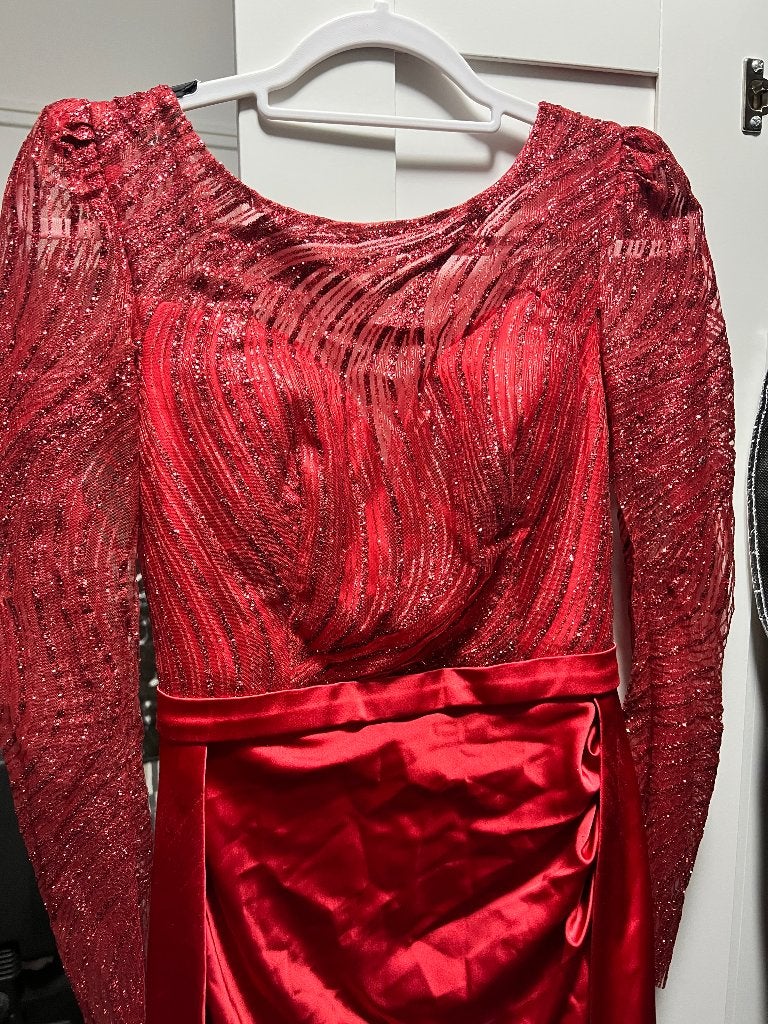 feestkledij, Kleding | Dames, Galajurk, Gedragen, Rood, Andere