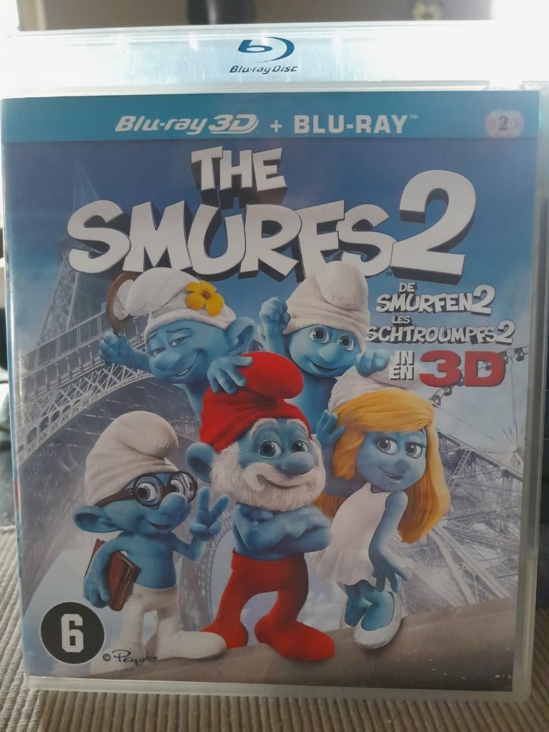 The smurfs 2 , 3D, Cd's en Dvd's, Blu-ray, Ophalen of Verzenden, Zo goed als nieuw, Kinderen en Jeugd