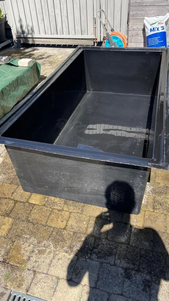 Polyester vijver + oase filertpomp + winterpompje anti vries, Tuin en Terras, Vijvers, Ophalen, Zo goed als nieuw