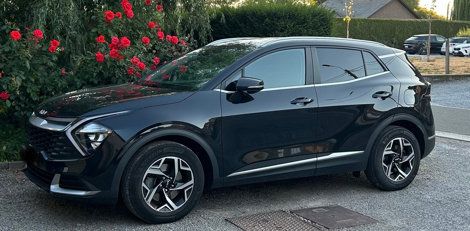 Kia Sportage 1.6 T-GDi benzine 160 pk zwart 12/2024, Auto's, Kia, Voorwielaandrijving, Dealer onderhouden, Stof, Zwart