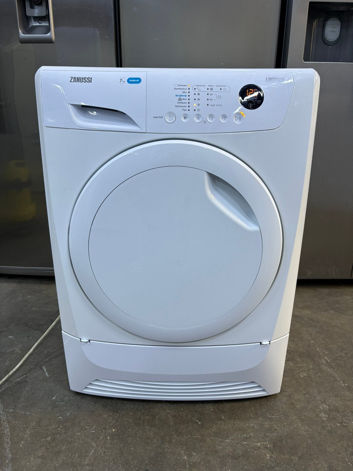 Droogkast Zanussi 7 kg met GARANTIE, Electroménager, Sèche-linge, Enlèvement, Comme neuf, Évacuation d'air