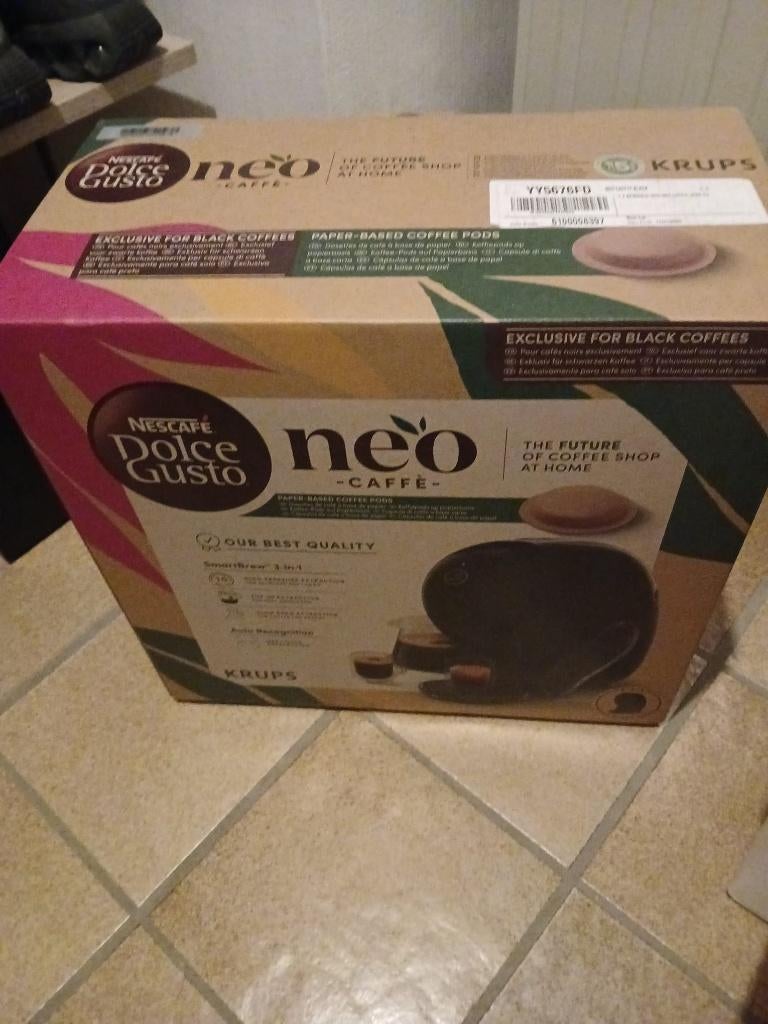 Machine café Dolce Gusto Nescafé Neo caffé de marque Krups, Neuf, Autres modèles, Enlèvement, Dosettes et capsules de café